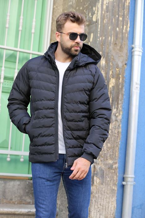 Picture of BLACK INFLATABLE COAT