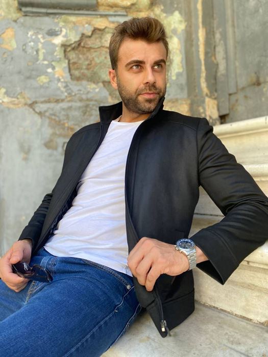 Picture of BLACK SUEDE COAT