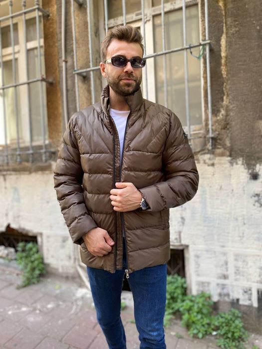 Picture of BRONZE SHOULDER DETAILED SPORTS INFLATABLE COAT