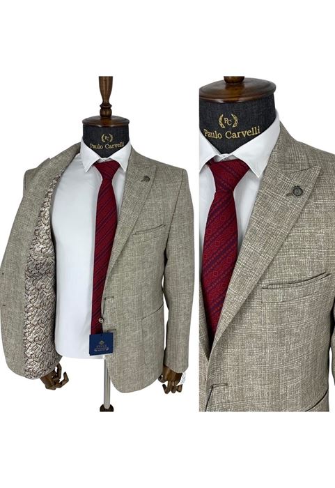 Picture of ASH YELLOW LINE DETAILED JACKET