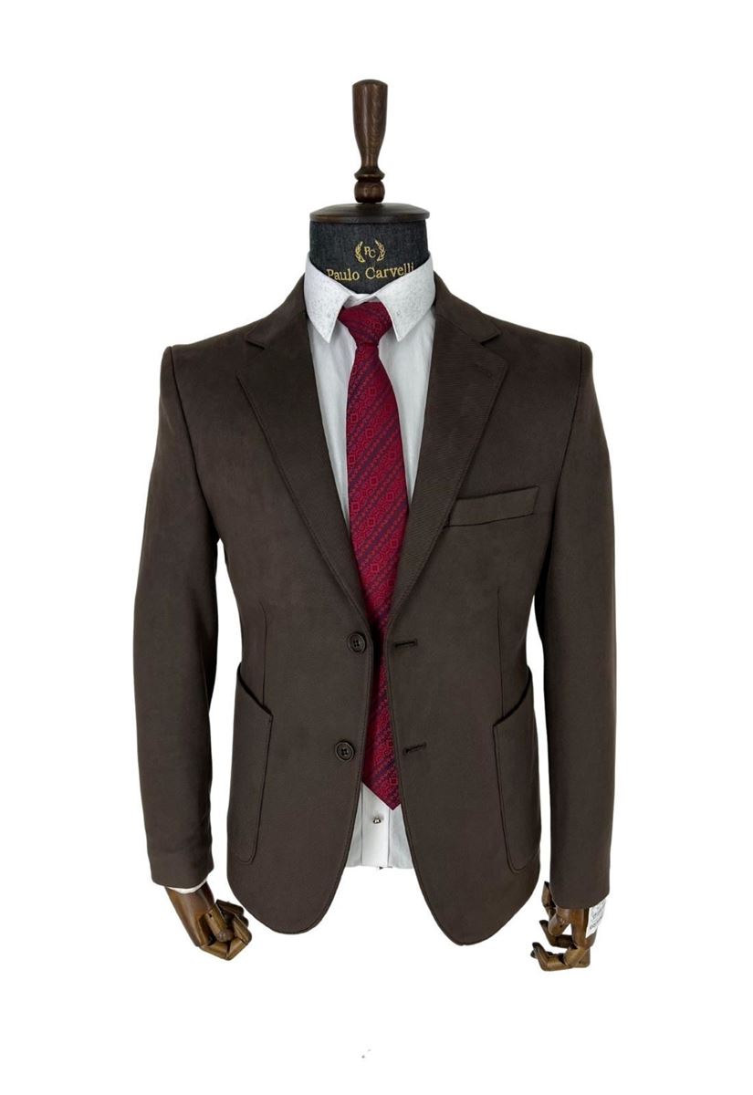 Picture of CLASSIC BROWN NUBUCK JACKET