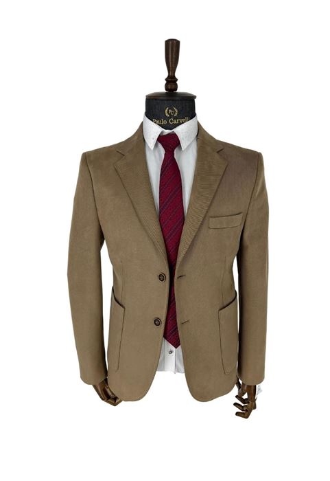 Picture of CLASSIC MILK BROWN NUBUCK JACKET