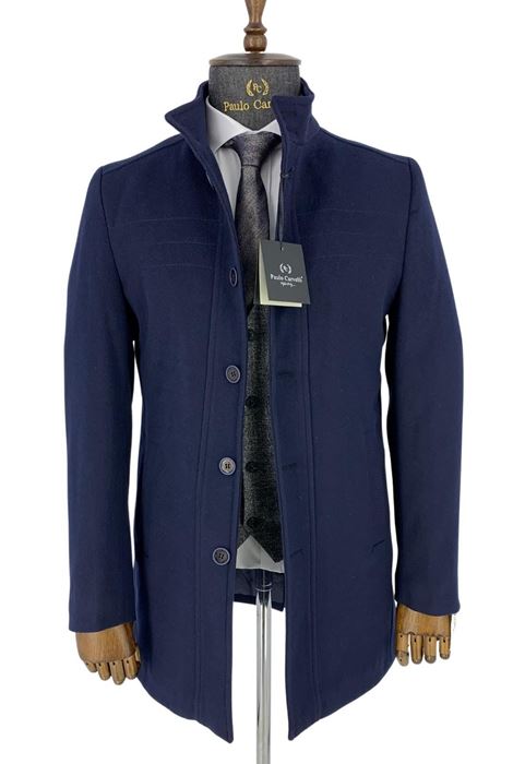 Picture of NAVY BLUE FLAT COAT