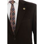 Picture of KOYU KAHVE FÜME KADİFE CEKET