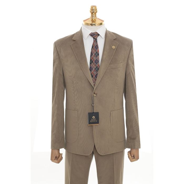 SÜT KAHVE KADİFE CEKET resmi