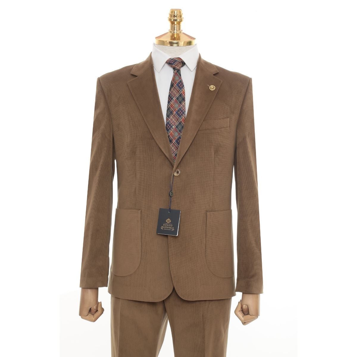 BRONZ KADİFE CEKET resmi