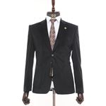 Изображение FÜME SİYAH KADİFE CEKET