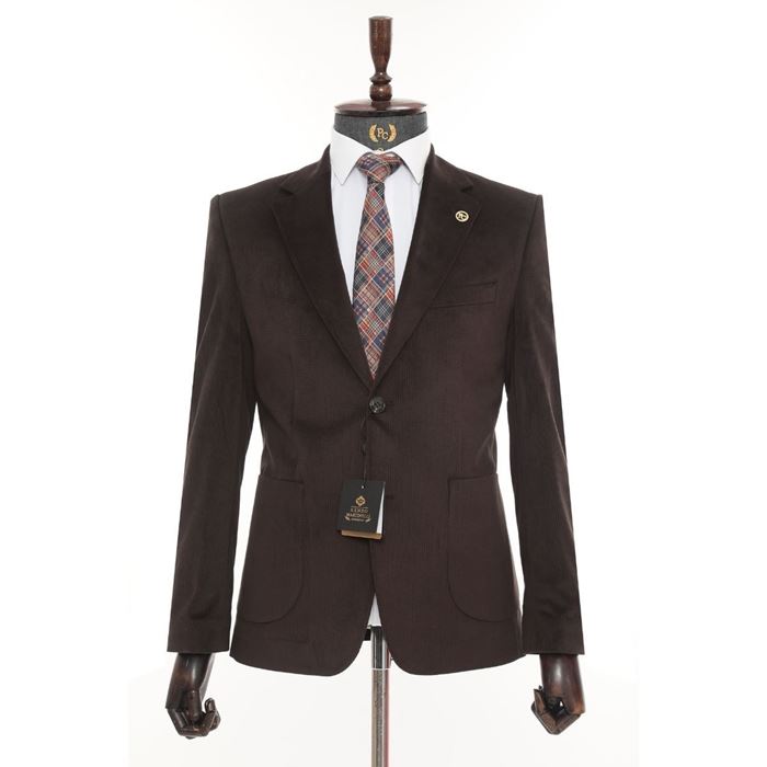 Picture of KOYU BRONZ KADİFE CEKET