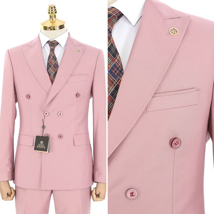 PUDRA RENGİ TAKIM ELBİSE resmi